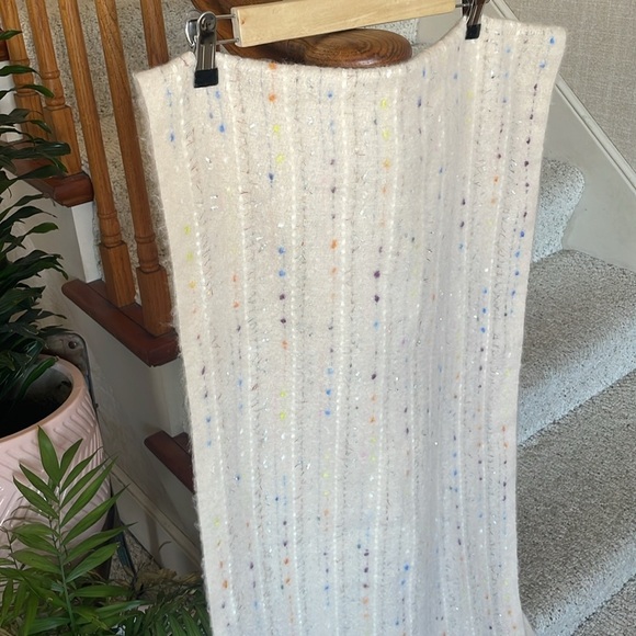 NWT BP Nordstrom Rack Funfetti Fringe Scarf - Picture 2 of 8